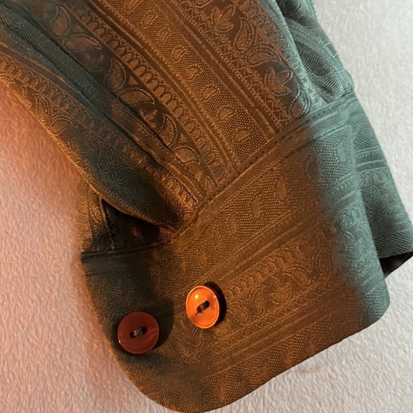 Ann Taylor Silk Vintage Button Up Blouse - Picture 5 of 9